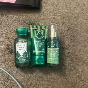 Bath & Body Works Vanilla Bean Noel Trio Set
